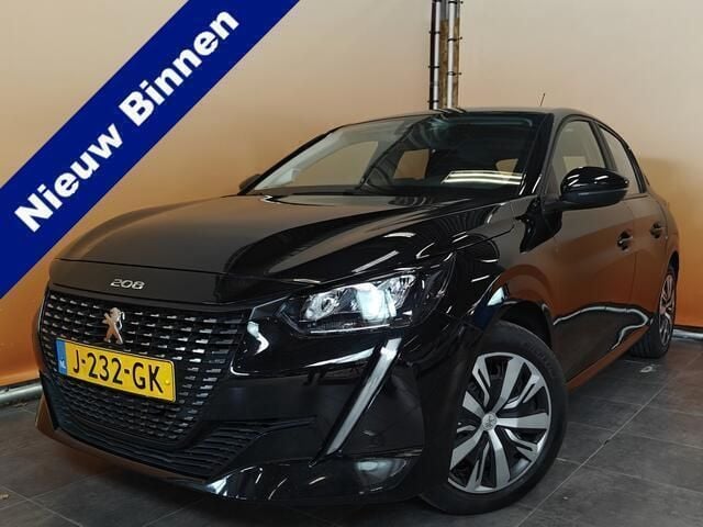 Zwart Gebruikt 2020 Peugeot 208 Active Hatchback | € 9.900 (Super prijs) - Afbeelding 1/4
