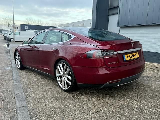 Occasion Tesla Model S 278 kW (378 PK) 2013 Rood Hatchback