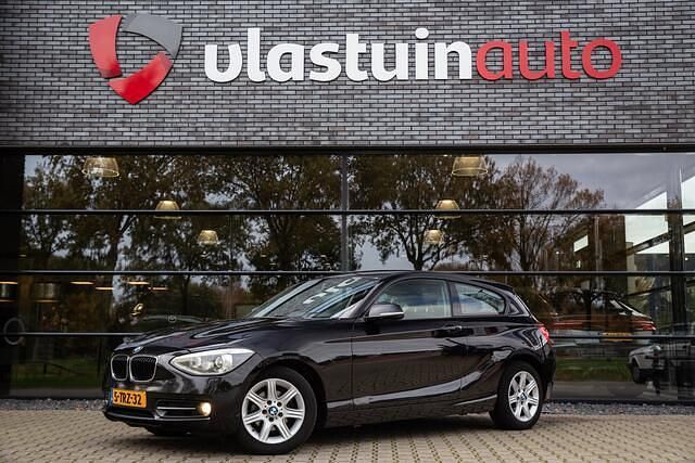 Zwart Gebruikt 2014 BMW 116 Basis Hatchback | € 5.450 (Iets duurder) - Afbeelding 1/4