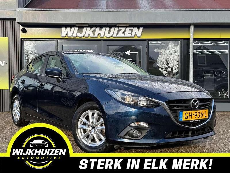 Blauw Gebruikt 2015 Mazda 3 Sedan | € 8.950 (Super prijs) - Afbeelding 1/4