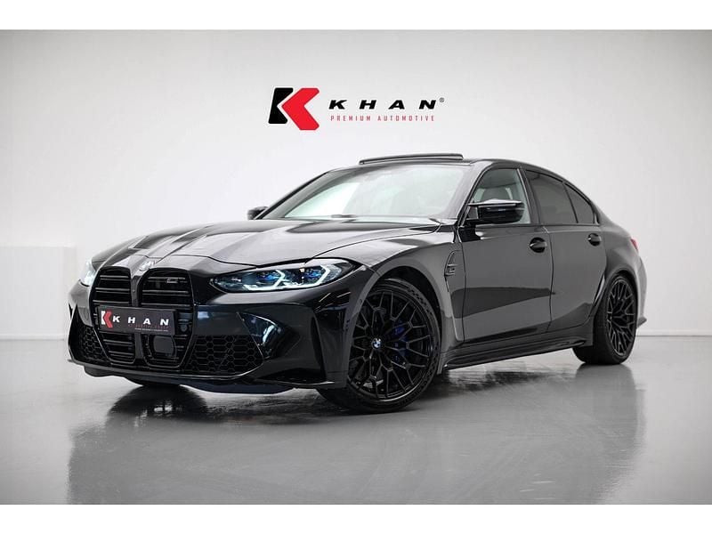 Zwart Gebruikt 2023 BMW M3 Competition Edition Sedan | € 99.950 (Super prijs) - Afbeelding 1/4