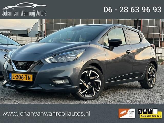 Grijs Gebruikt 2021 Nissan Micra Hatchback | € 10.950 (Goede deal) - Afbeelding 1/4