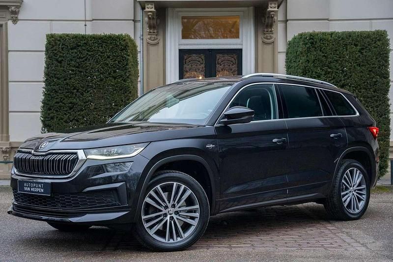 Zwart Occasion 2021 Skoda Kodiaq LAURIN & KLEMENT SUV | € 44.440 (Iets duurder) - Afbeelding 1/4