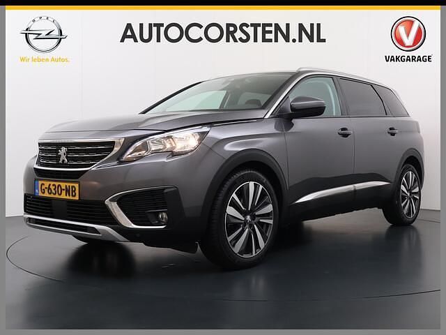 Grijs (metallic) Gebruikt 2020 Peugeot 5008 Allure SUV | € 19.895 (Super prijs) - Afbeelding 1/4