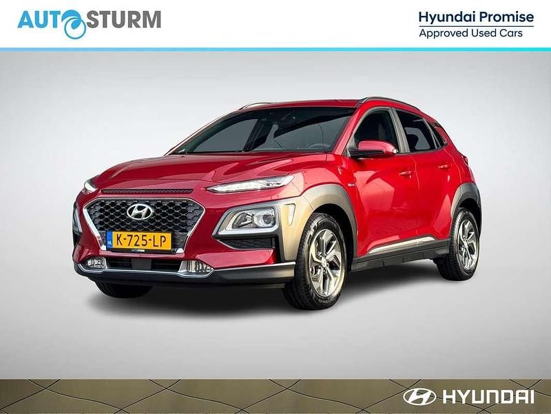 Rood Occasion 2021 Hyundai Kona SUV | € 22.950 (Goede deal) - Afbeelding 1/4