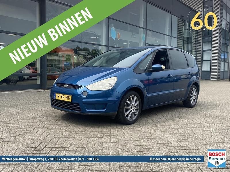 Blauw Gebruikt 2007 Ford S-MAX S MPV | € 7.950 - Afbeelding 1/4