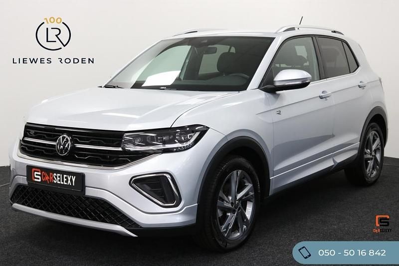 Grijs Gebruikt 2024 VW T-Cross R-line SUV | € 31.950 (Duur) - Afbeelding 1/4