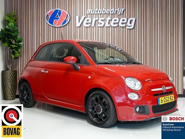 Rood Gebruikt 2014 Fiat 500S Hatchback | € 6.950 (Eerlijke prijs) - Afbeelding 1/4