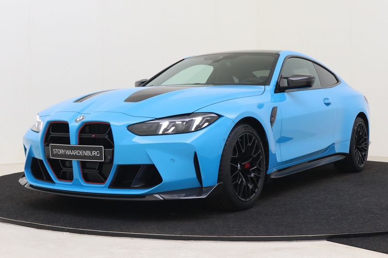 Riviera blue Nieuw 2025 BMW M4 Executive Coupé | € 227.160 (Duur) - Afbeelding 1/4