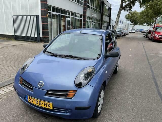 Blauw Gebruikt 2005 Nissan Micra Basis Hatchback | € 1.749 (Eerlijke prijs) - Afbeelding 1/4