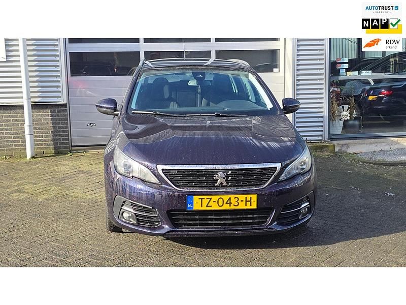 Occasion Peugeot 308 110 PK (80 kW) 2019 Blauw Stationwagen
