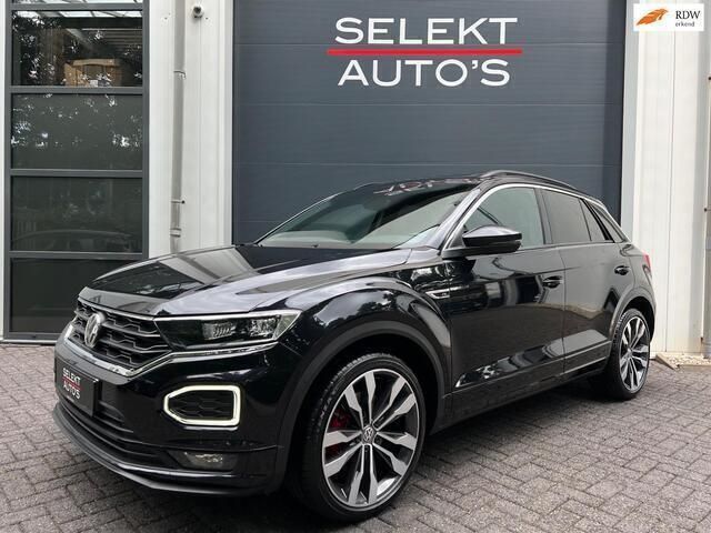 Zwart Gebruikt 2019 VW T-Roc R-line SUV | € 30.950 (Eerlijke prijs) - Afbeelding 1/4
