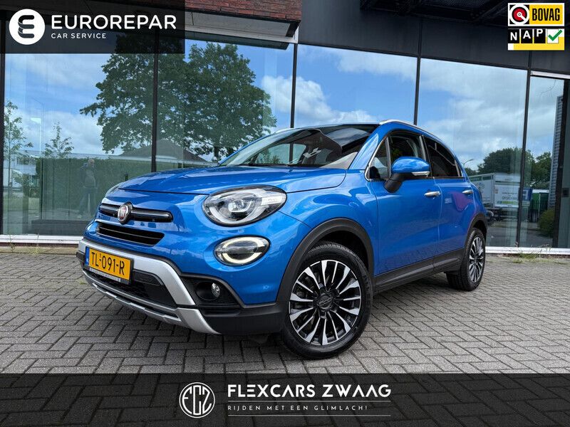 Blauw Gebruikt 2018 Fiat 500X Cross SUV | € 13.900 (Eerlijke prijs) - Afbeelding 1/4