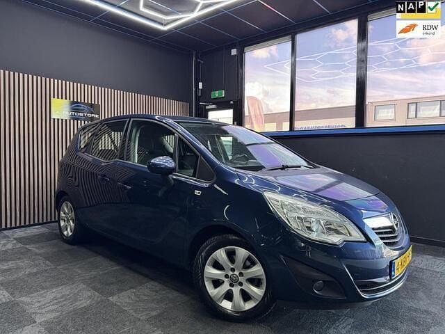 Blauw Gebruikt 2013 Opel Meriva Business MPV | € 4.350 (Eerlijke prijs) - Afbeelding 1/4