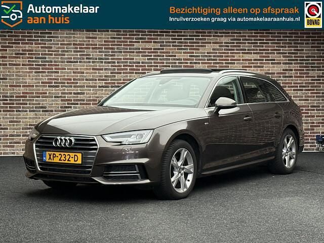 Bruin Gebruikt 2018 Audi A4 S-Line Stationwagen | € 23.995 (Iets duurder) - Afbeelding 1/4