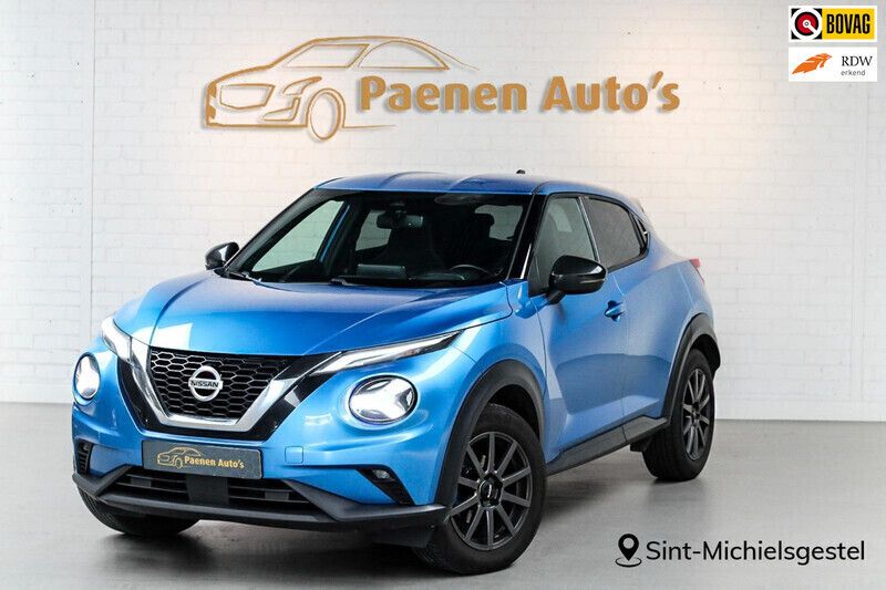 Blauw Gebruikt 2020 Nissan Juke Acenta SUV | € 18.499 (Eerlijke prijs) - Afbeelding 1/4