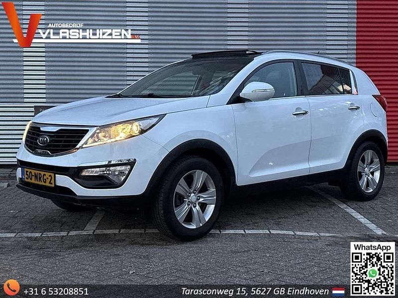 Wit Gebruikt 2010 Kia Sportage Plus SUV | € 6.450 (Eerlijke prijs) - Afbeelding 1/4
