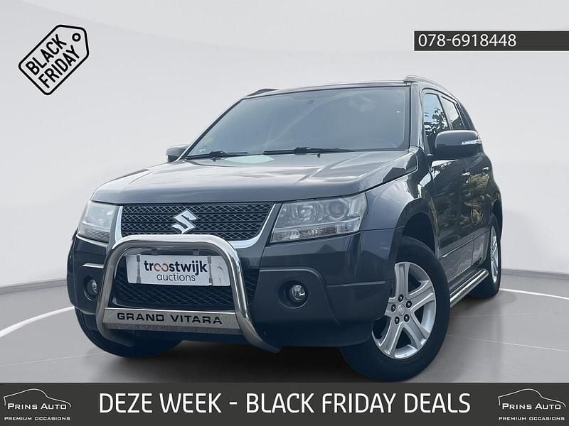 Grijs Gebruikt 2008 Suzuki Grand Vitara Exclusive SUV | € 6.995 (Eerlijke prijs) - Afbeelding 1/4