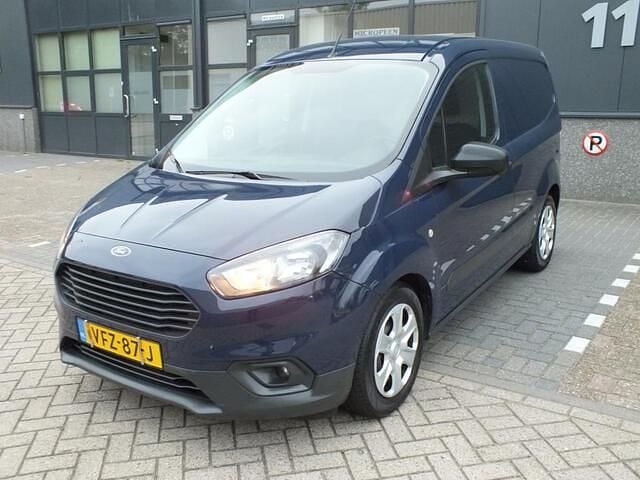 Blauw Gebruikt 2020 Ford Transit Trend Van | € 9.499 (Super prijs) - Afbeelding 1/4