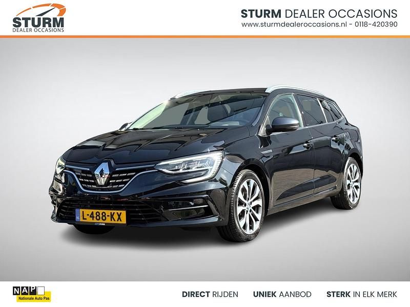 Zwart Gebruikt 2021 Renault Mégane IV Edition One Stationwagen | € 21.079 (Eerlijke prijs) - Afbeelding 1/4