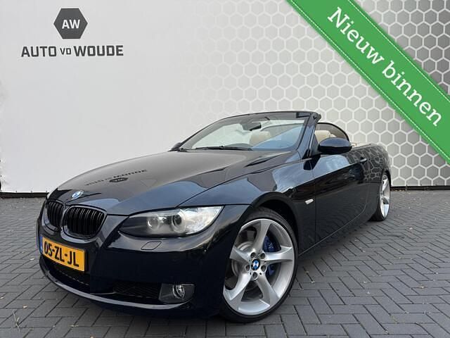 Zwart Gebruikt 2007 BMW 335 Cabriolet Executive Cabriolet | € 13.950 (Eerlijke prijs) - Afbeelding 1/4