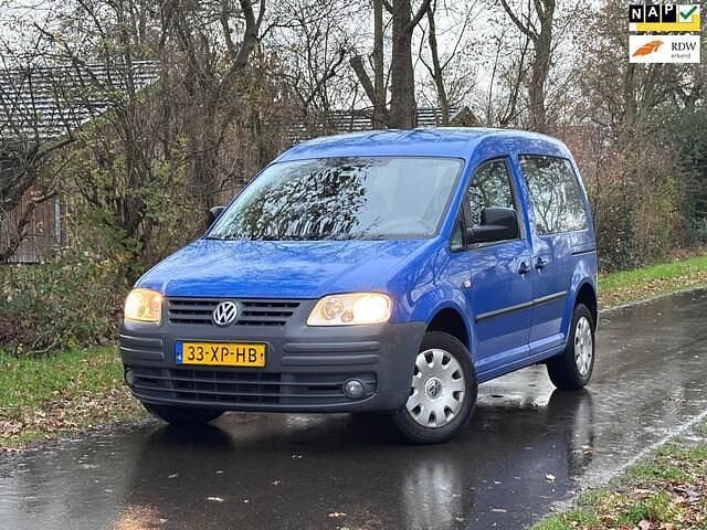 Blauw Occasion 2007 VW Caddy Comfortline MPV | € 4.450 (Goede deal) - Afbeelding 1/4