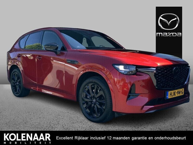 Rood Nieuw 2025 Mazda CX-60 Homura-Line SUV | € 56.895 - Afbeelding 1/4