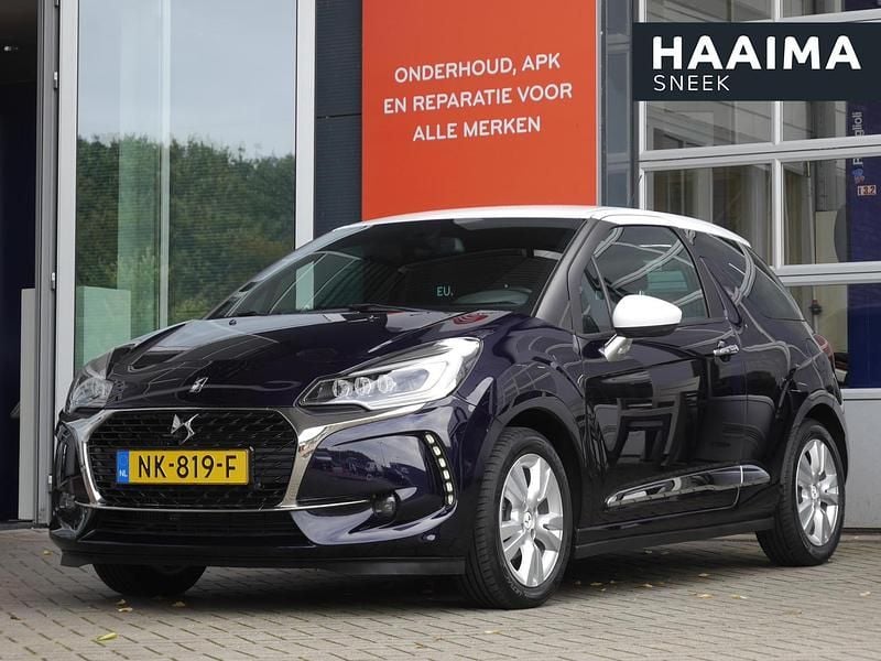 Blauw Gebruikt 2017 DS Automobiles DS3 So Chic Hatchback | € 13.945 (Duur) - Afbeelding 1/4