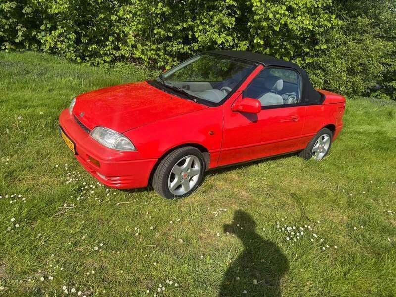 Rood Gebruikt 1994 Suzuki Swift Cabriolet | € 3.499 - Afbeelding 1/4