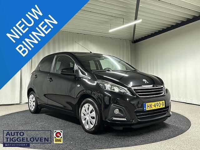 Zwart Gebruikt 2015 Peugeot 108 Active Hatchback | € 5.950 (Eerlijke prijs) - Afbeelding 1/4