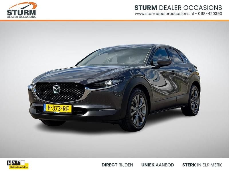 Grijs Gebruikt 2020 Mazda CX-30 Luxury SUV | € 25.489 (Eerlijke prijs) - Afbeelding 1/4