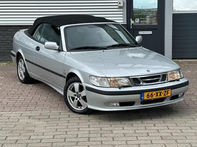 Grijs Gebruikt 2002 Saab 9-3 Cabriolet Cabriolet | € 6.450 (Goede deal) - Afbeelding 1/4