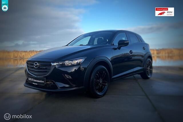 Zwart Occasion 2019 Mazda CX-3 Center-Line SUV | € 16.995 (Super prijs) - Afbeelding 1/4