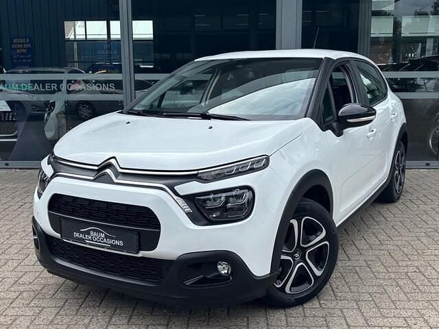 Wit Gebruikt 2021 Citroën C3 Feel Hatchback | € 10.999 (Eerlijke prijs) - Afbeelding 1/4