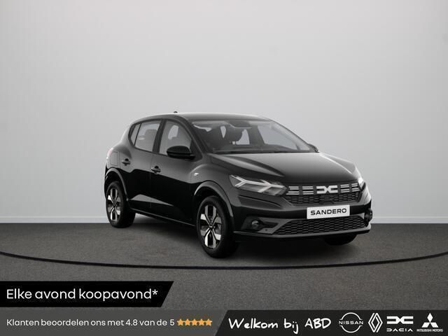 Zwart Nieuw 2025 Dacia Sandero Comfort Hatchback | € 23.075 (Eerlijke prijs) - Afbeelding 1/4