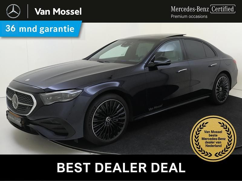 Occasion Mercedes E300 AMG line 313 PK (230 kW) 2025 Blauw Sedan