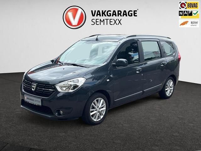 Grijs Gebruikt 2017 Dacia Lodgy Lauréate MPV | € 10.950 (Eerlijke prijs) - Afbeelding 1/4