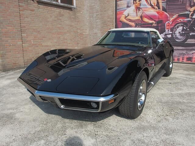 Zwart Occasion 1969 Chevrolet Corvette Stingray | € 47.500 - Afbeelding 1/4