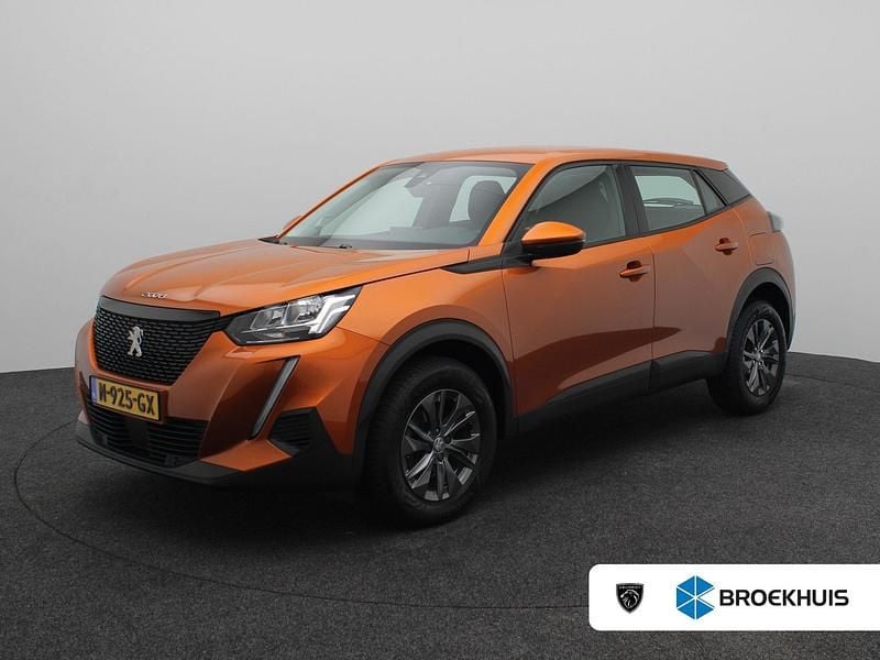 Oranje Gebruikt 2021 Peugeot 2008 Premium SUV | € 17.400 (Goede deal) - Afbeelding 1/4