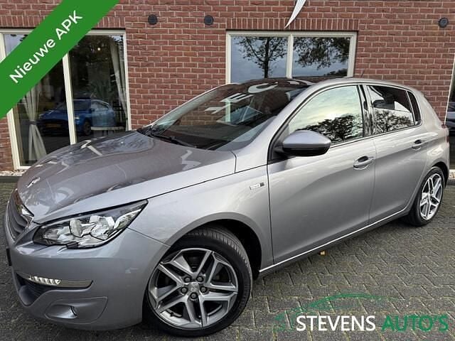 Grijs Gebruikt 2016 Peugeot 308 Style Hatchback | € 8.899 (Super prijs) - Afbeelding 1/4