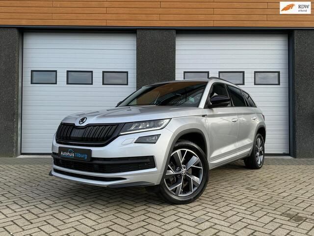 Grijs Occasion 2019 Skoda Kodiaq SportLine SUV | € 34.490 (Duur) - Afbeelding 1/4