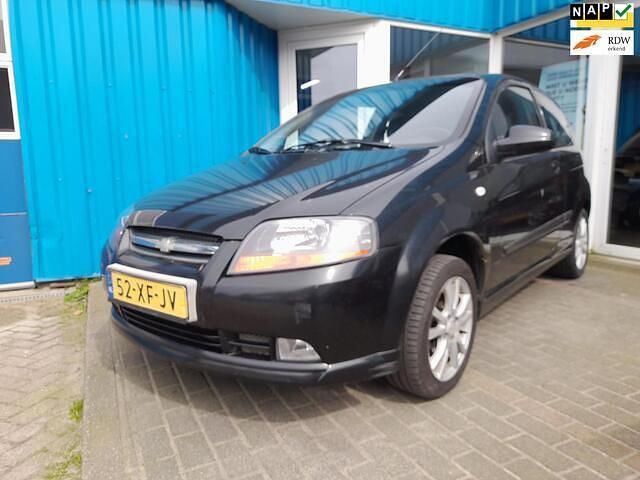 Zwart Gebruikt 2007 Chevrolet Kalos Hatchback | € 1.600 (Eerlijke prijs) - Afbeelding 1/4