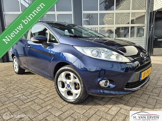 Occasion Ford Fiesta Titanium 82 PK (60 kW) 2011 Blauw Hatchback