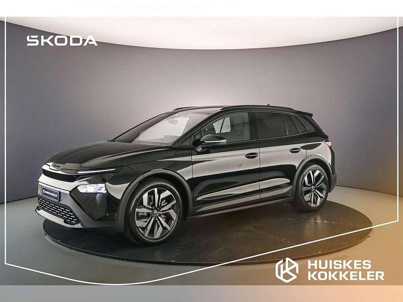 Zwart Nieuw 2025 Skoda Elroq SportLine SUV | € 51.880 (Duur) - Afbeelding 1/4