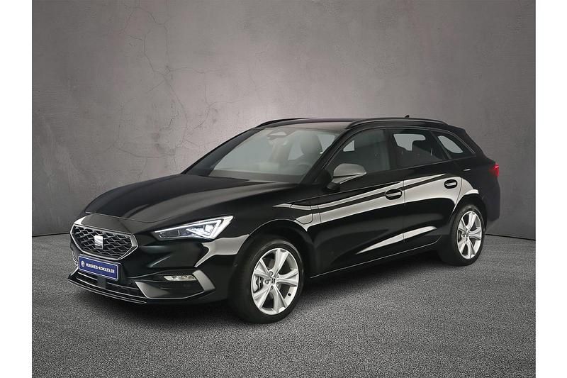 Zwart Nieuw 2025 Seat Leon Business Stationwagen | € 42.340 (Eerlijke prijs) - Afbeelding 1/4