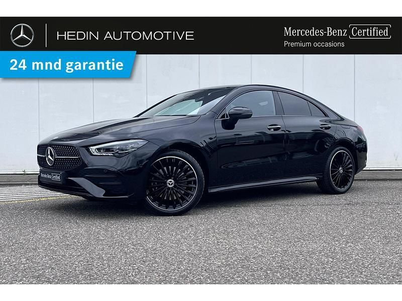 Zwart Gebruikt 2024 Mercedes CLA250 AMG line Sedan | € 44.900 - Afbeelding 1/3