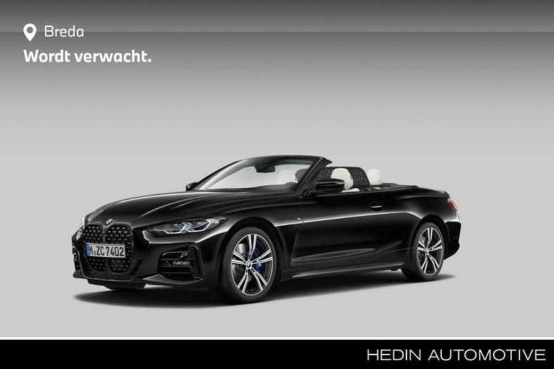 Zwart Gebruikt 2021 BMW 430 Cabriolet M Sport Cabriolet | € 50.880 (Iets duurder) - Afbeelding 1/3