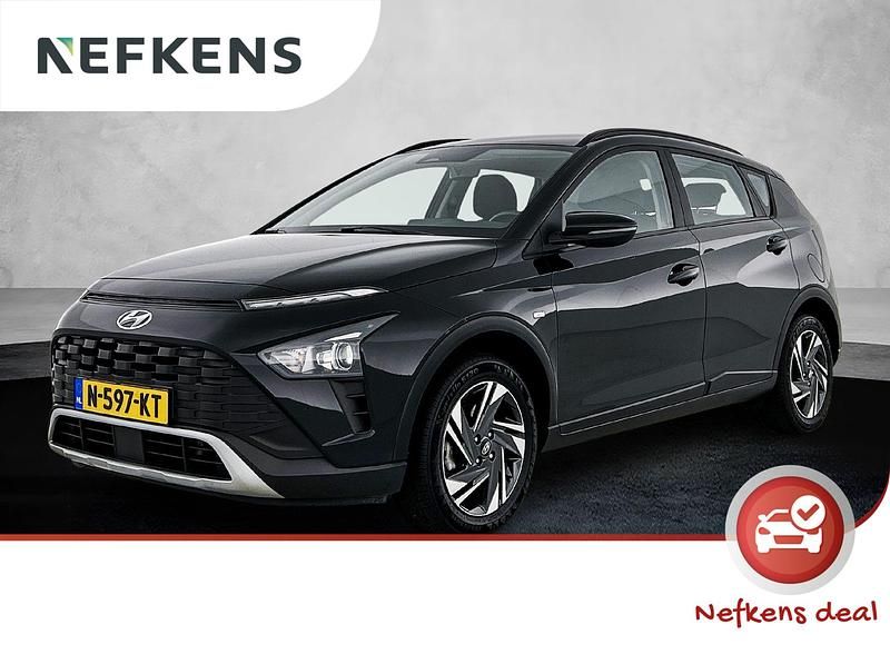 Zwart Gebruikt 2021 Hyundai Bayon Comfort SUV | € 17.700 (Eerlijke prijs) - Afbeelding 1/3