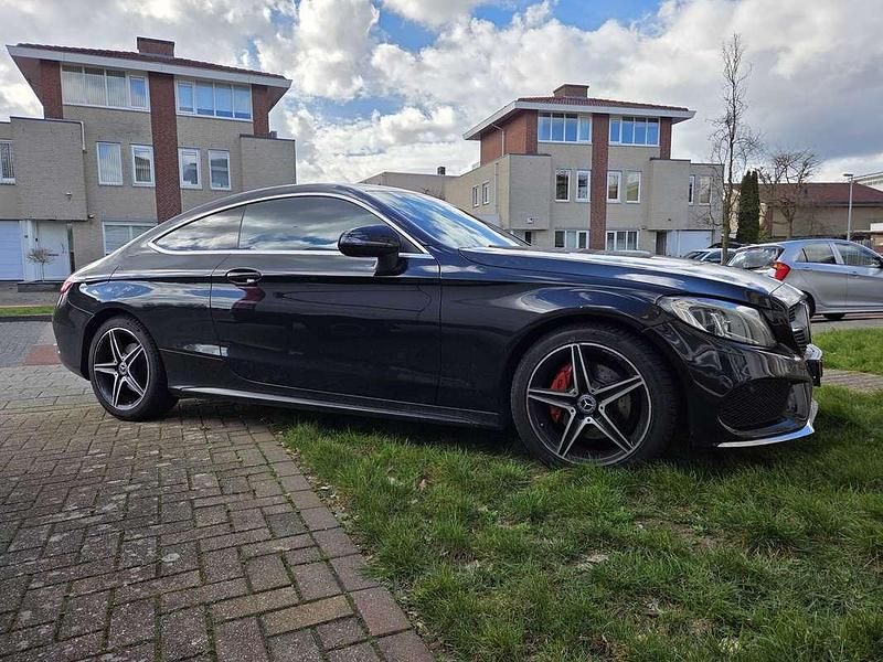 Occasion Mercedes C200 Prestige 184 PK (135 kW) 2016 Zwart Coupé
