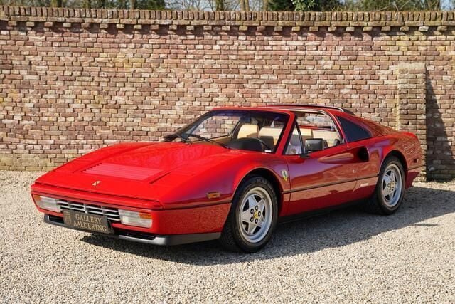 Rood Gebruikt 1989 Ferrari 328 Cabriolet | € 102.500 - Afbeelding 1/4